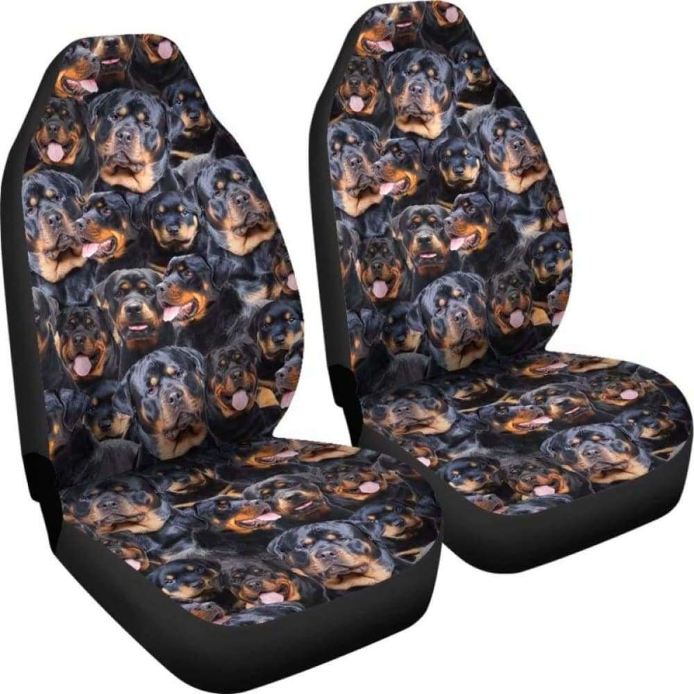 Rottweiler Full Face Car Seat Covers 201309