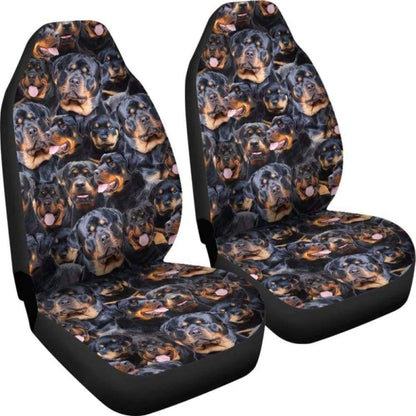 Rottweiler Full Face Car Seat Covers 201309