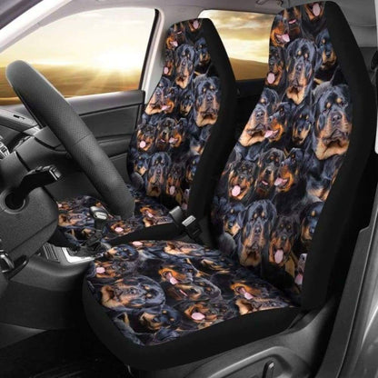 Rottweiler Full Face Car Seat Covers 201309