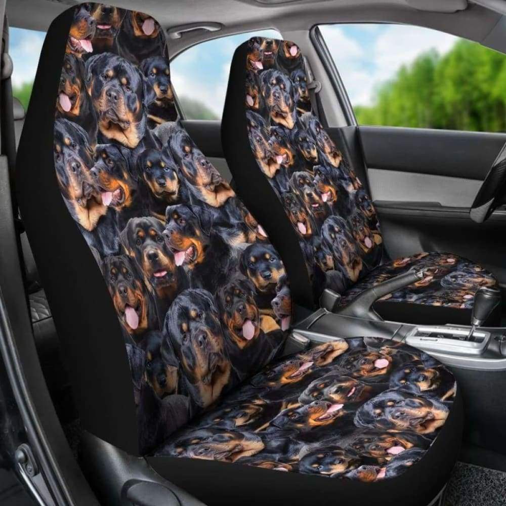 Rottweiler Full Face Car Seat Covers 201309