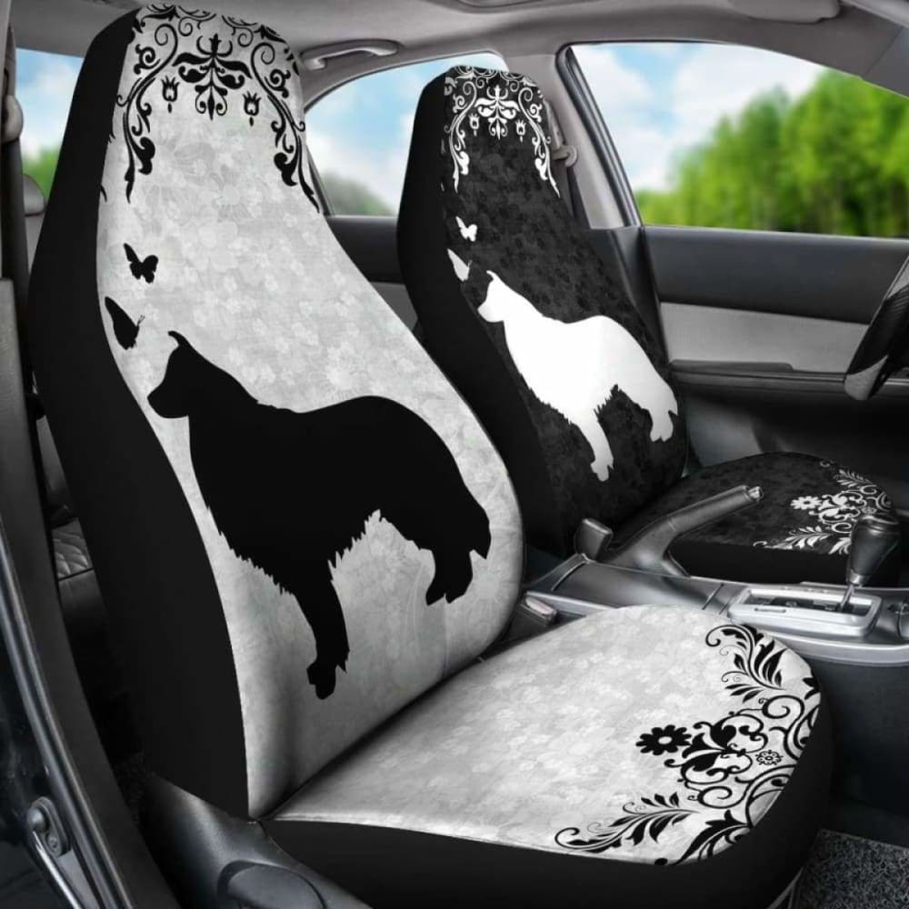 Rough Collie - Car Seat Covers 160830 - YourCarButBetter