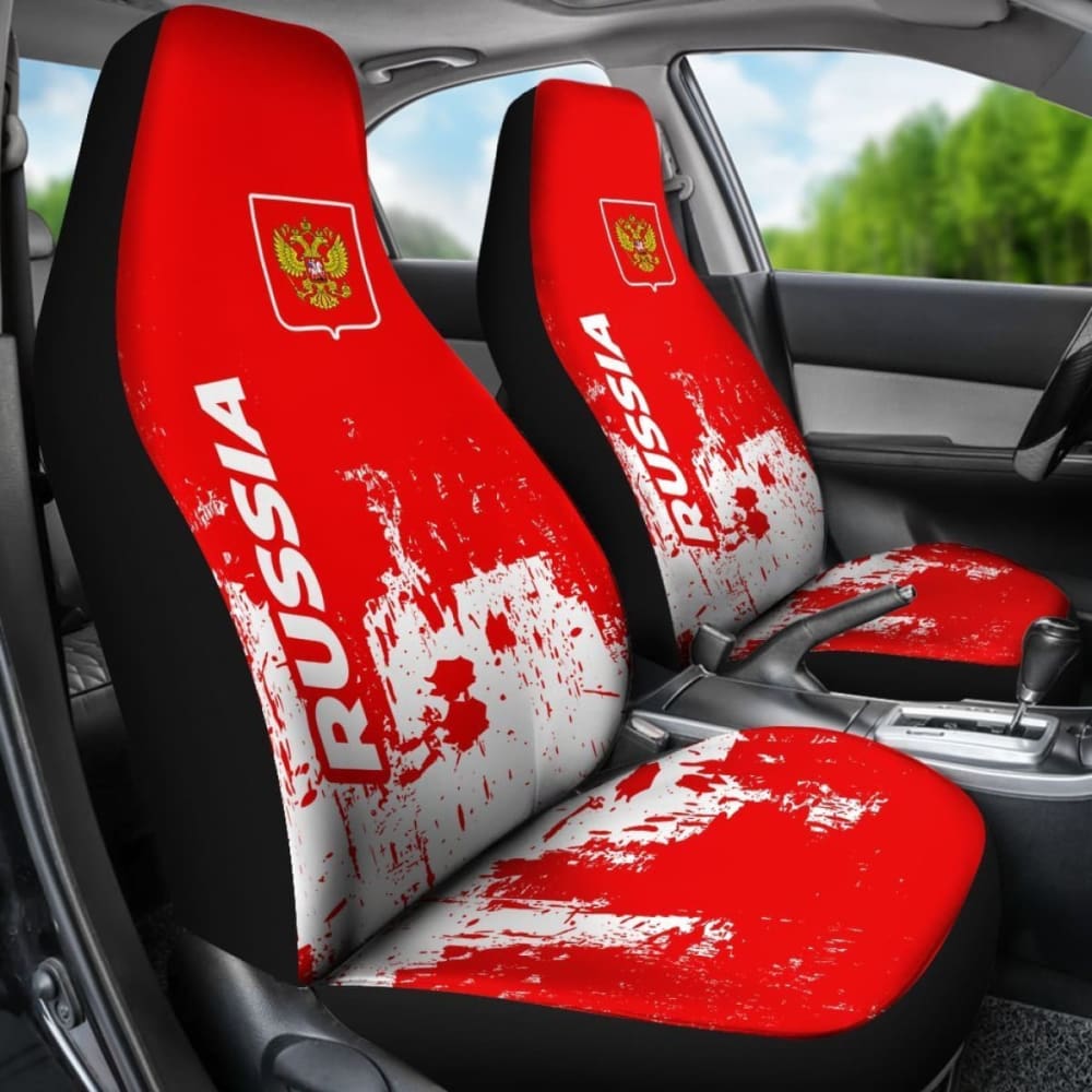 Russia Car Seat Covers Smudge Style 094201 - YourCarButBetter