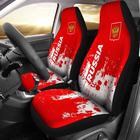 Russia Car Seat Covers Smudge Style 094201 - YourCarButBetter
