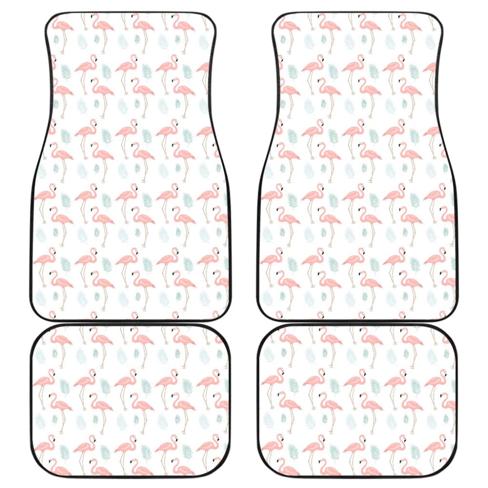 Rustic Pink Flamingo Car Floor Mats 210704 - YourCarButBetter