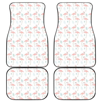 Rustic Pink Flamingo Car Floor Mats 210704 - YourCarButBetter
