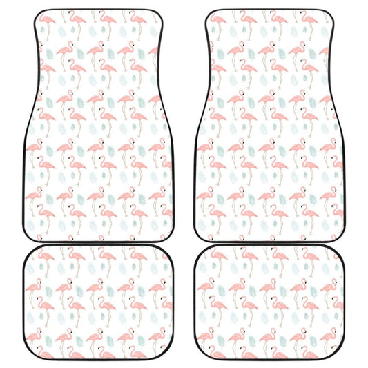 Rustic Pink Flamingo Car Floor Mats 210704 - YourCarButBetter