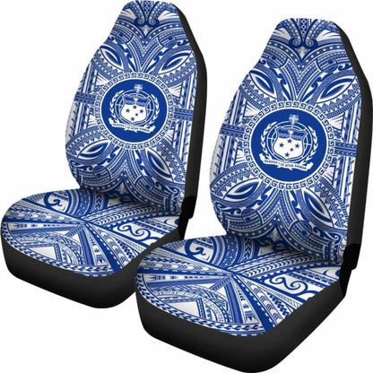 Samoa Car Seat Cover - Samoa Coat Of Arms Polynesian Flag Color 105905 - YourCarButBetter