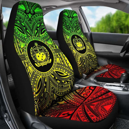 Samoa Car Seat Cover - Samoa Coat Of Arms Polynesian Reggae Style 105905 - YourCarButBetter
