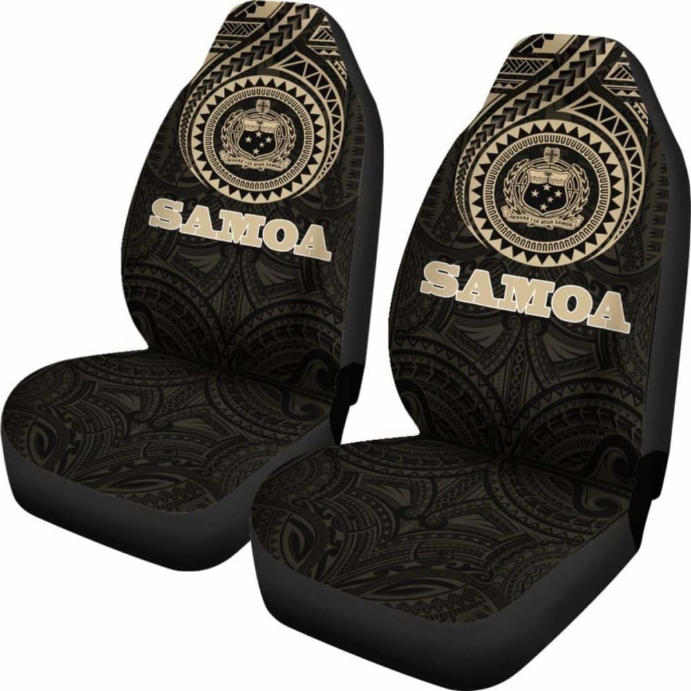 Samoa Car Seat Covers - Samoa Coat Of Arms - Amazing 1 105905 - YourCarButBetter