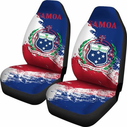 Samoa Car Seat Covers - Samoa Coat Of Arms Special - Amazing 1 105905 - YourCarButBetter
