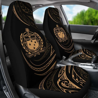 Samoa Car Seat Covers - Gold - Frida Style - 105905 - YourCarButBetter