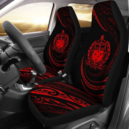 Samoa Car Seat Covers - Red - Frida Style - 105905 - YourCarButBetter