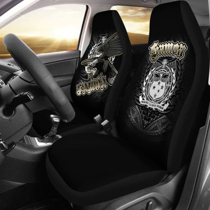 Samoa Polynesian Car Seat Covers - Samoa Eagle - 110424 - YourCarButBetter