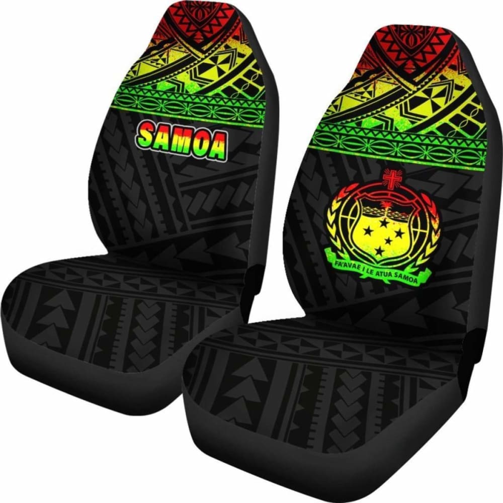 Samoa Polynesian Car Seat Covers Reggae - 105905 - YourCarButBetter