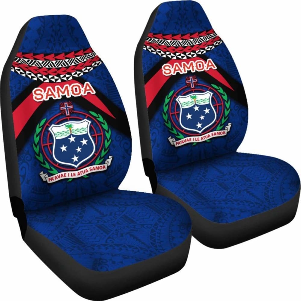 Samoa Polynesian Car Seat Covers - Vibes Version 105905 - YourCarButBetter