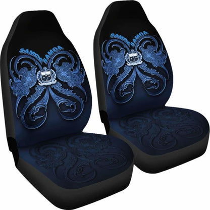 Samoan Car Seat Covers Turtle Tribal Tattoo A02 091114 - YourCarButBetter