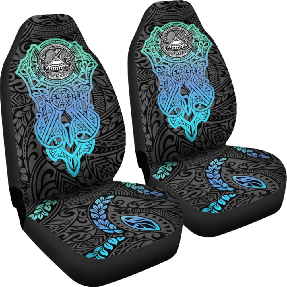 Samoan Polynesian Print Custom Car Seat Covers 211904 - YourCarButBetter