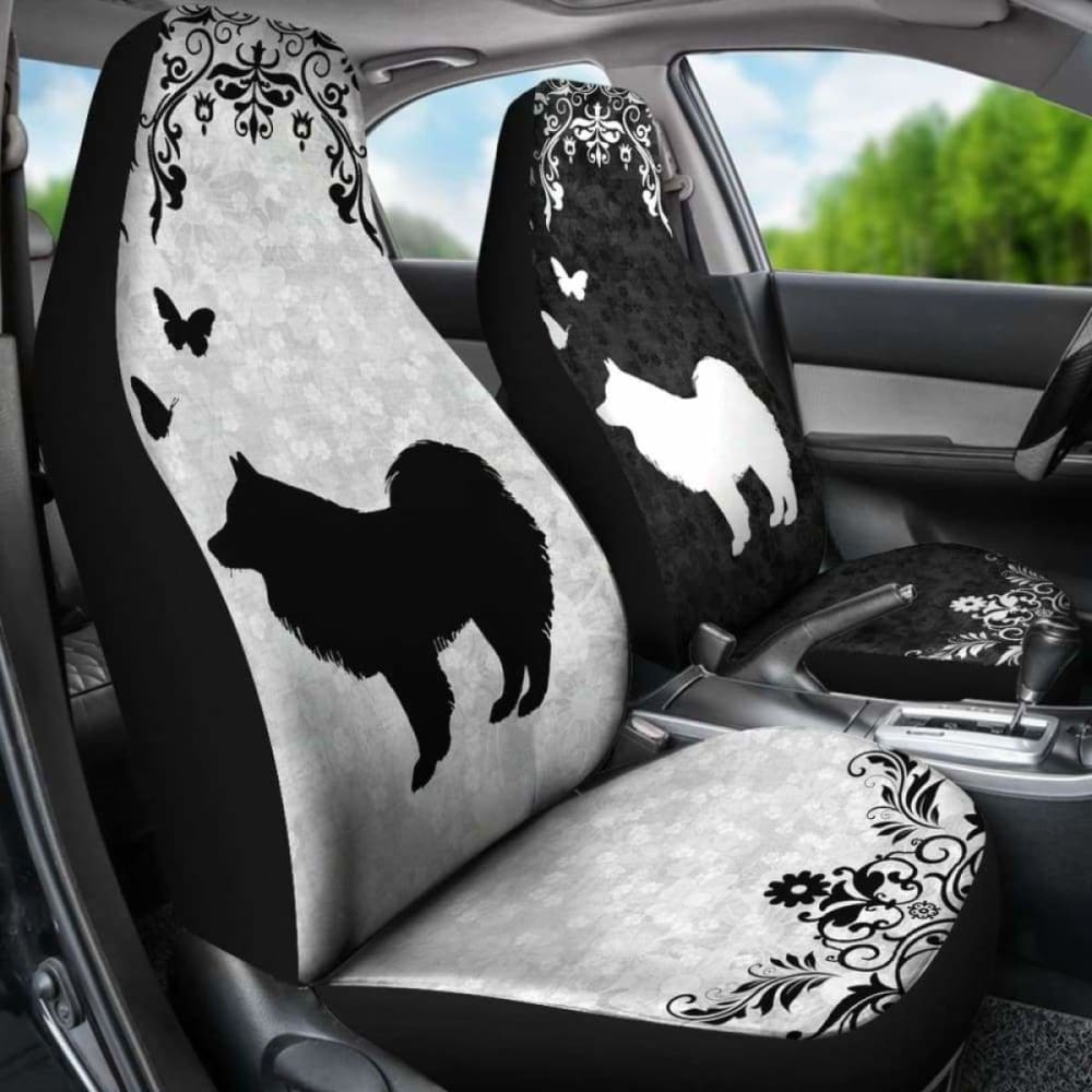 Samoyed Dog - Car Seat Covers 090629 - YourCarButBetter
