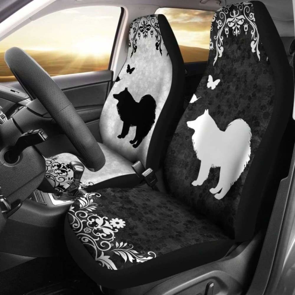 Samoyed Dog - Car Seat Covers 090629 - YourCarButBetter