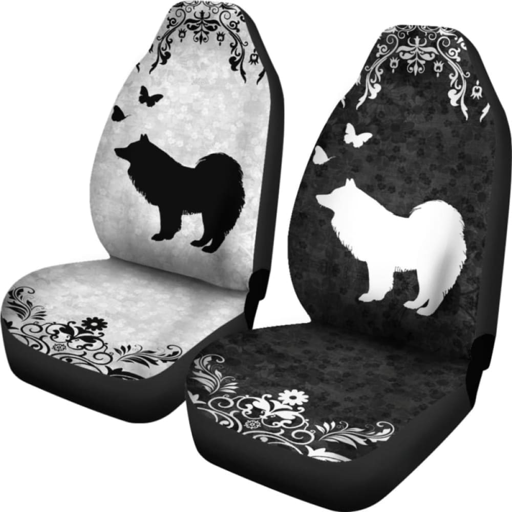 Samoyed Dog - Car Seat Covers 090629 - YourCarButBetter