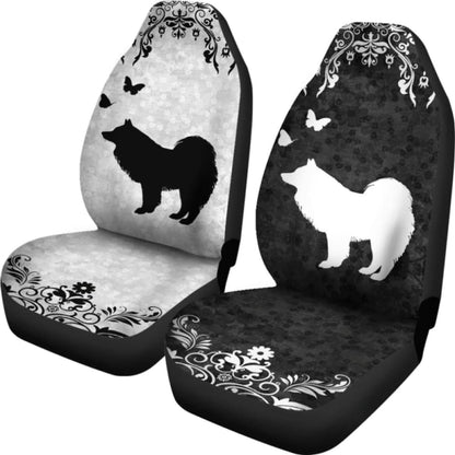 Samoyed Dog - Car Seat Covers 090629 - YourCarButBetter