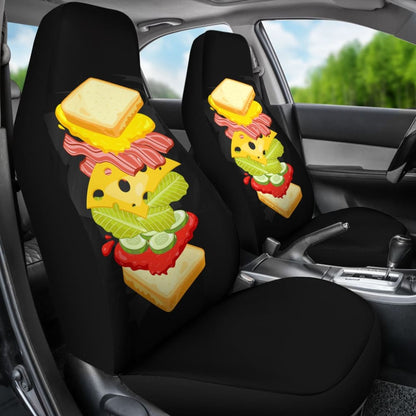 Sandwich Lovers Car Seat Covers 211703 - YourCarButBetter