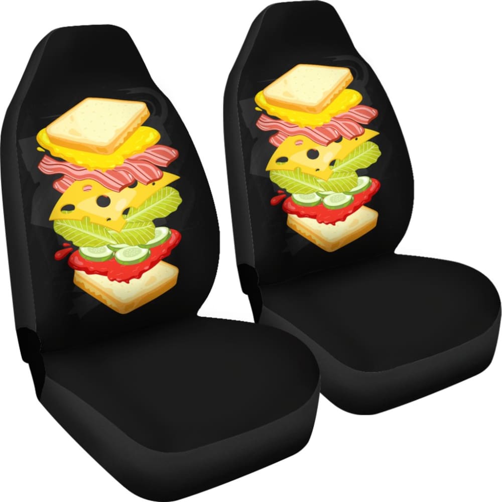 Sandwich Lovers Car Seat Covers 211703 - YourCarButBetter