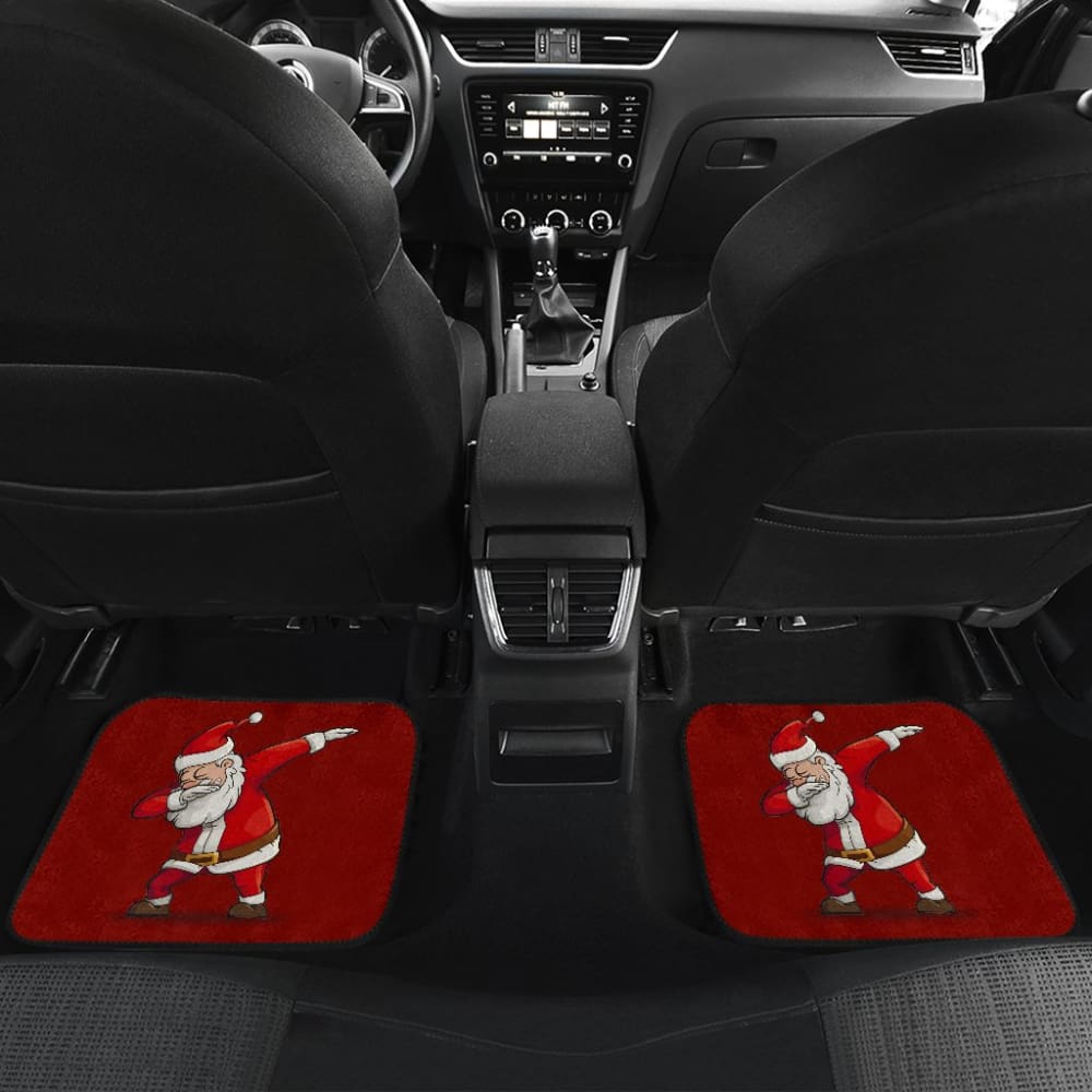 Santa Claus Custom Funny Style Car Floor Mats 211603 - YourCarButBetter