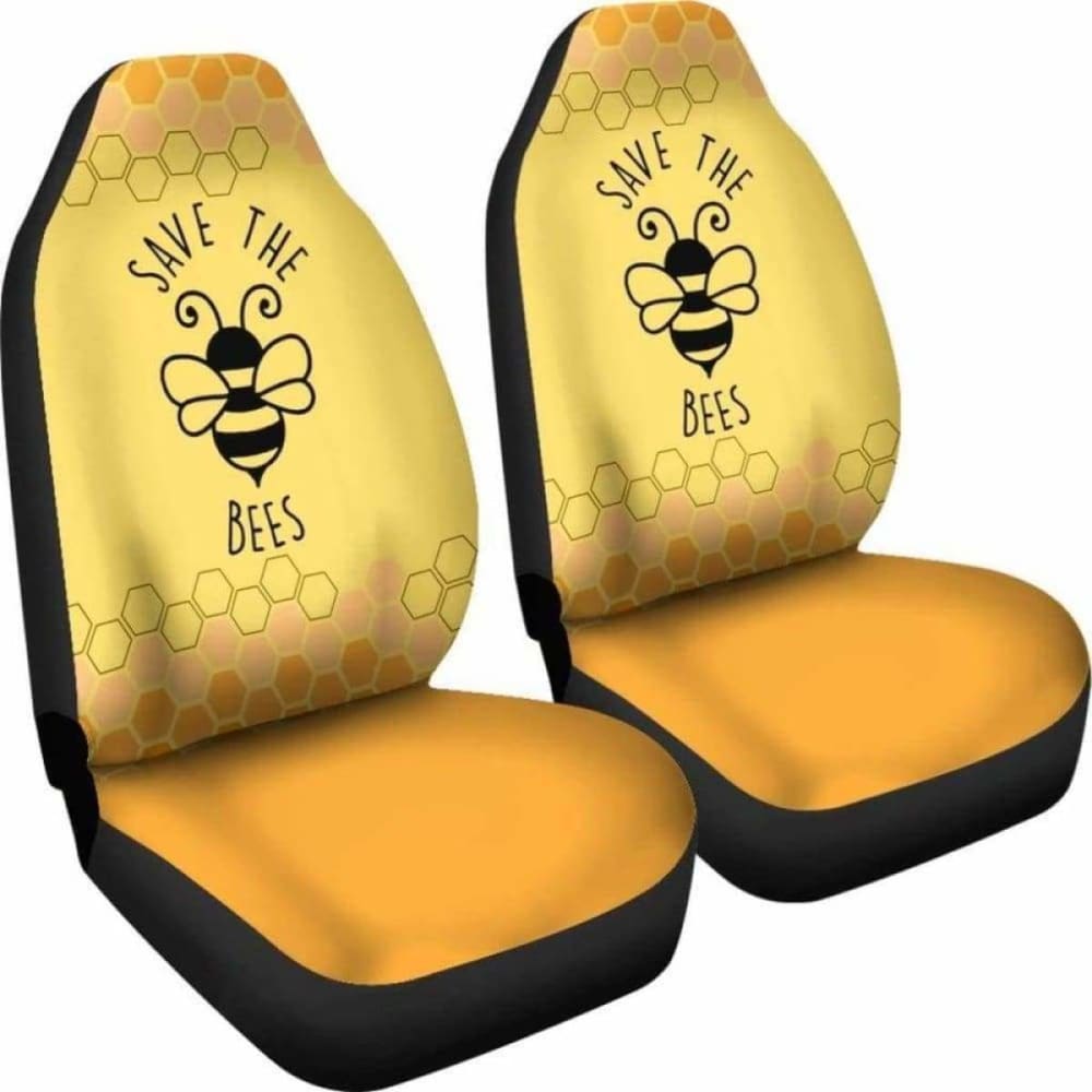 Save The Bees Car Seat Covers 192609 - YourCarButBetter