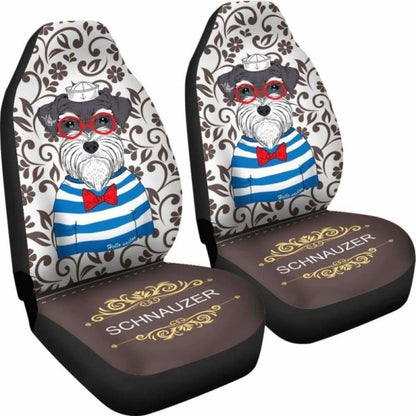 Schnauzer Car Seat Covers 050 102802 - YourCarButBetter