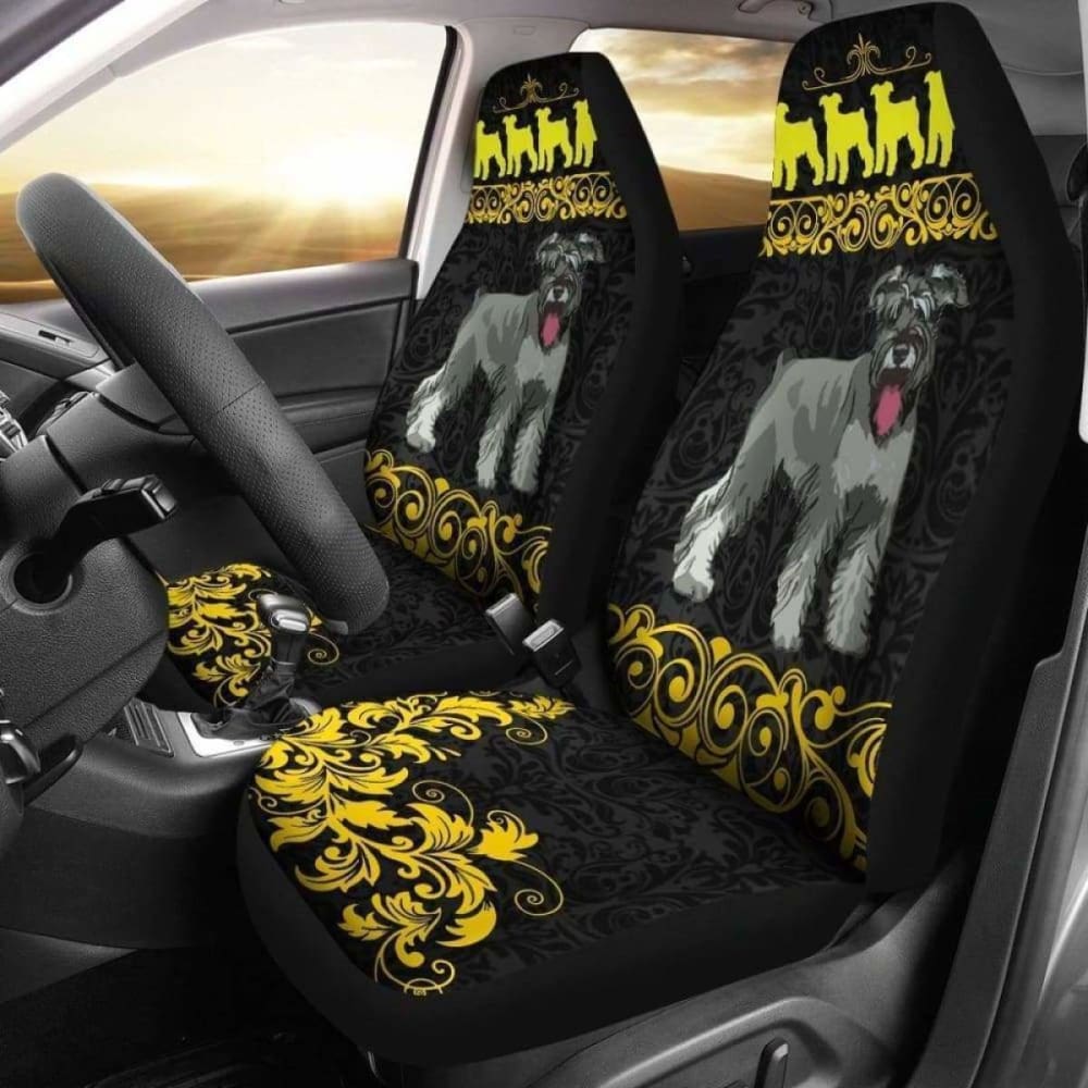 Schnauzer Car Seat Covers 08 102802 - YourCarButBetter