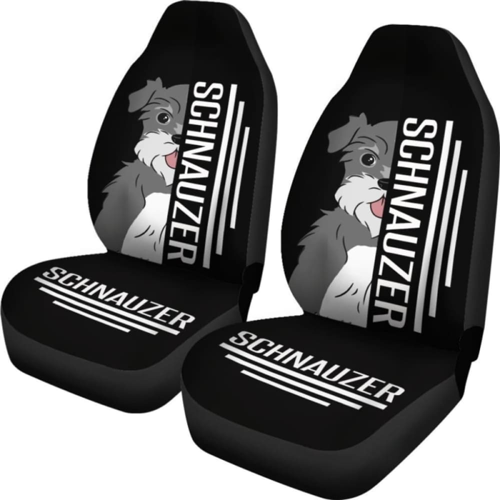 Schnauzer Car Seat Covers 23 102802 - YourCarButBetter