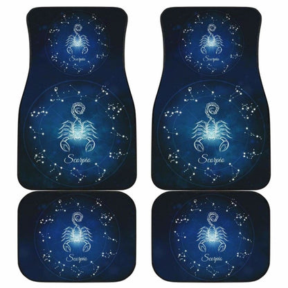 Scorpio Zodiac Sign Car Floor Mats Amazing Gift 211902