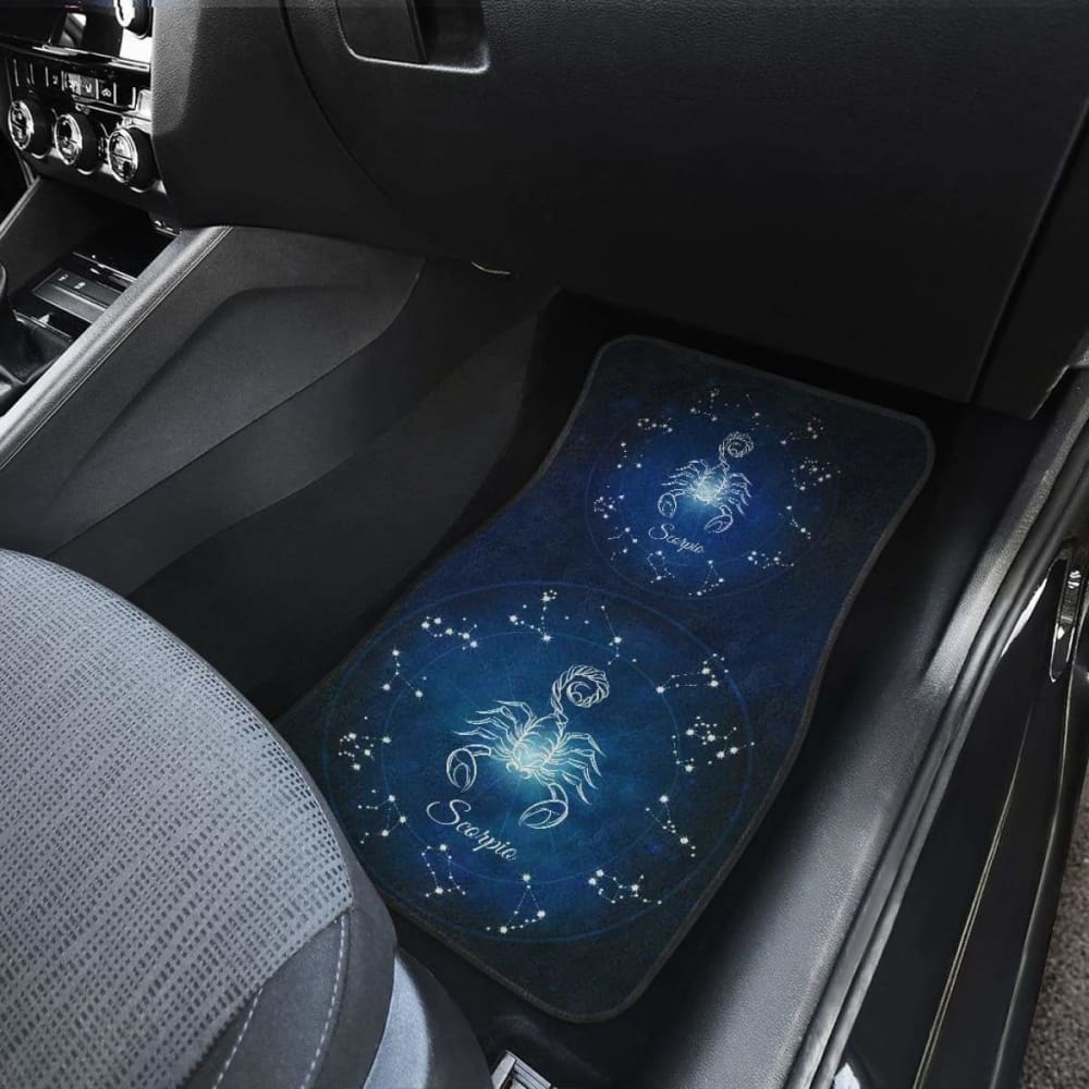 Scorpio Zodiac Sign Car Floor Mats Amazing Gift 211902
