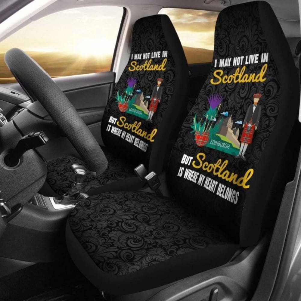Scotland Where My Heart Belongs Car Seat Covers 2 174914 - YourCarButBetter