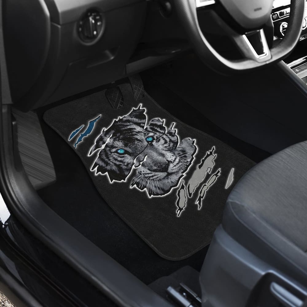 Scratch Tiger Printed Car Floor Mats 211103
