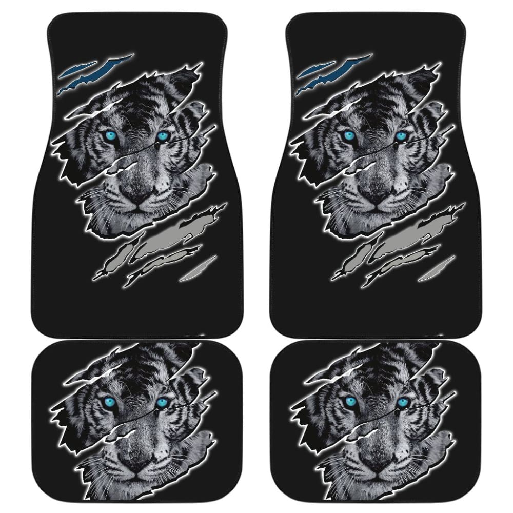 Scratch Tiger Printed Car Floor Mats 211103