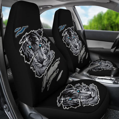 Scratch Tiger Printed Car Seat Covers 211103