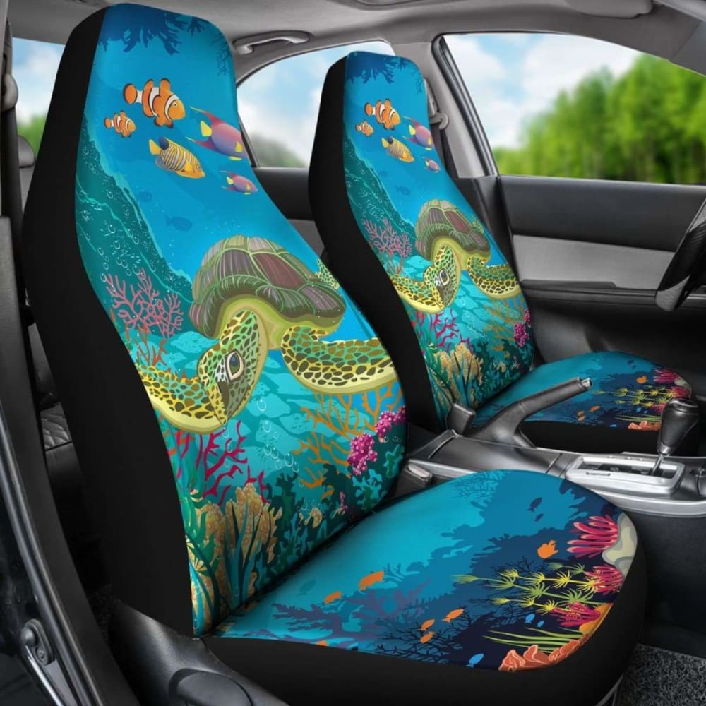 Sea Turtle Car Seat Cover 091114 - YourCarButBetter