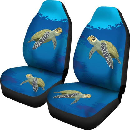 Sea Turtle Car Seat Covers 101819 - YourCarButBetter