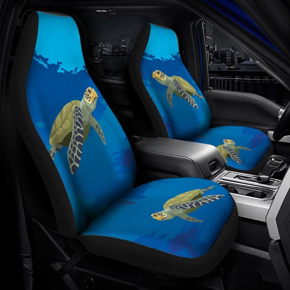 Sea Turtle Car Seat Covers 101819 - YourCarButBetter