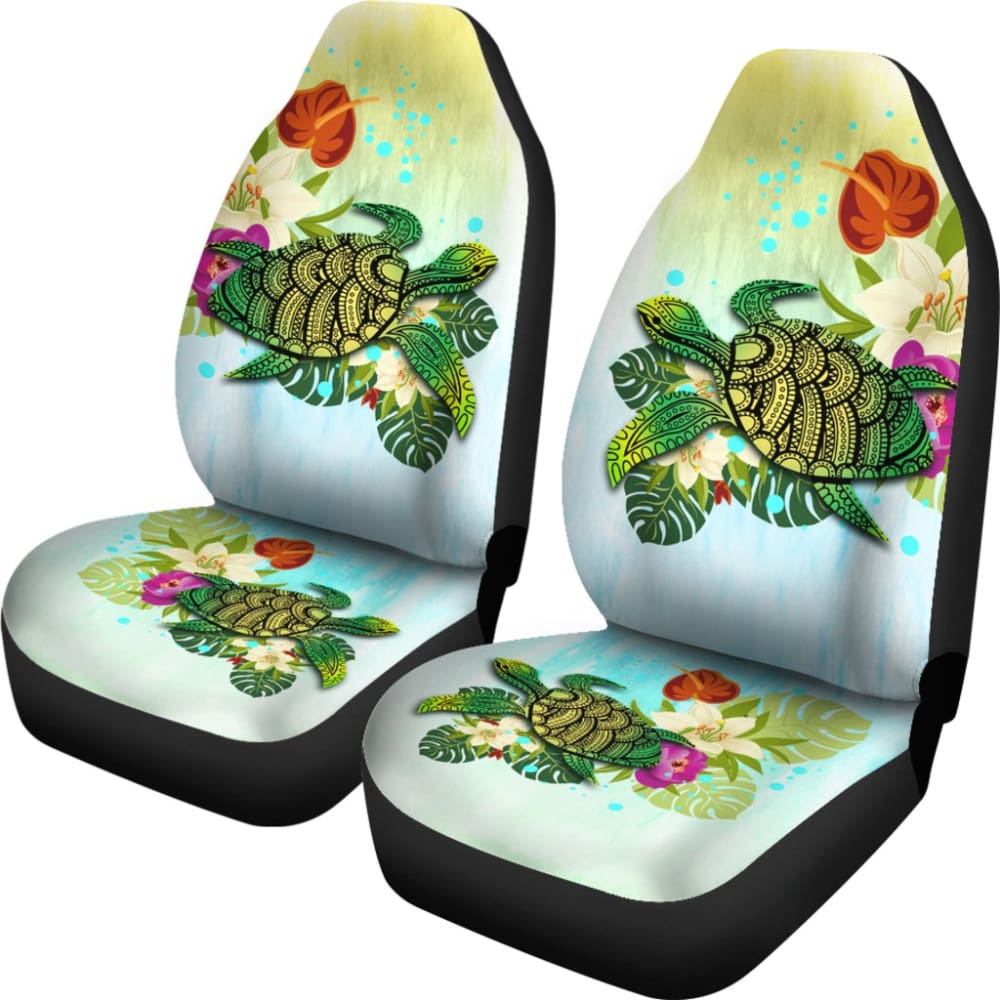 Sea Turtle Tropical Car Seat Covers 101819 - YourCarButBetter