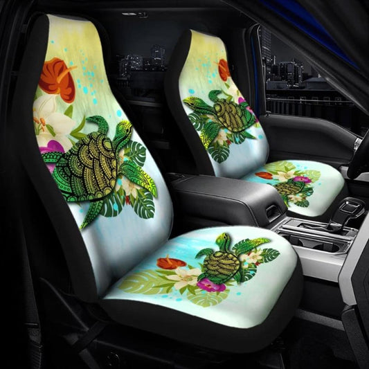 Sea Turtle Tropical Car Seat Covers 101819 - YourCarButBetter