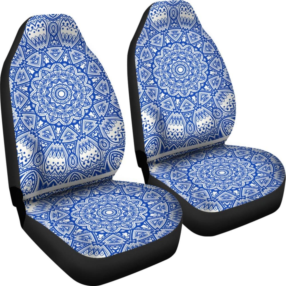 Seamless Mandala Car Seat Covers 093223 - YourCarButBetter