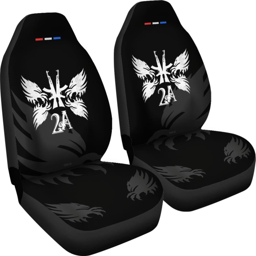 Second Amendment Butterflies Are Free Car Seat Covers 101819 - YourCarButBetter