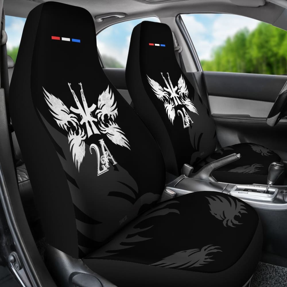 Second Amendment Butterflies Are Free Car Seat Covers 101819 - YourCarButBetter