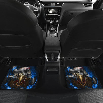 Set 4 Pcs Skull Dragon Car Mats 184610 - YourCarButBetter