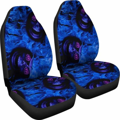 Set Of 2 Skull Car Seat Covers 101207