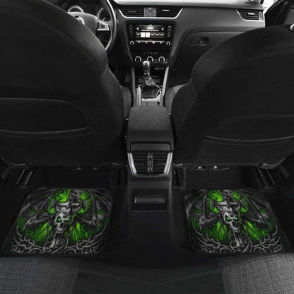 Set Of 4 Pcs Dragon Skull Car Mat 181209