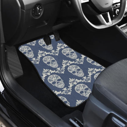 Set Of 4 - Sugar Skulls Car Mat Car Floor Mat 101819 - YourCarButBetter